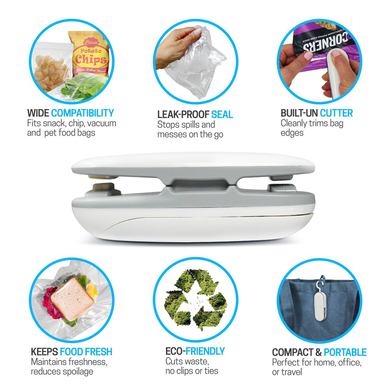 2-in-1 Mini Bag Sealer & Cutter (2-Pack) product image