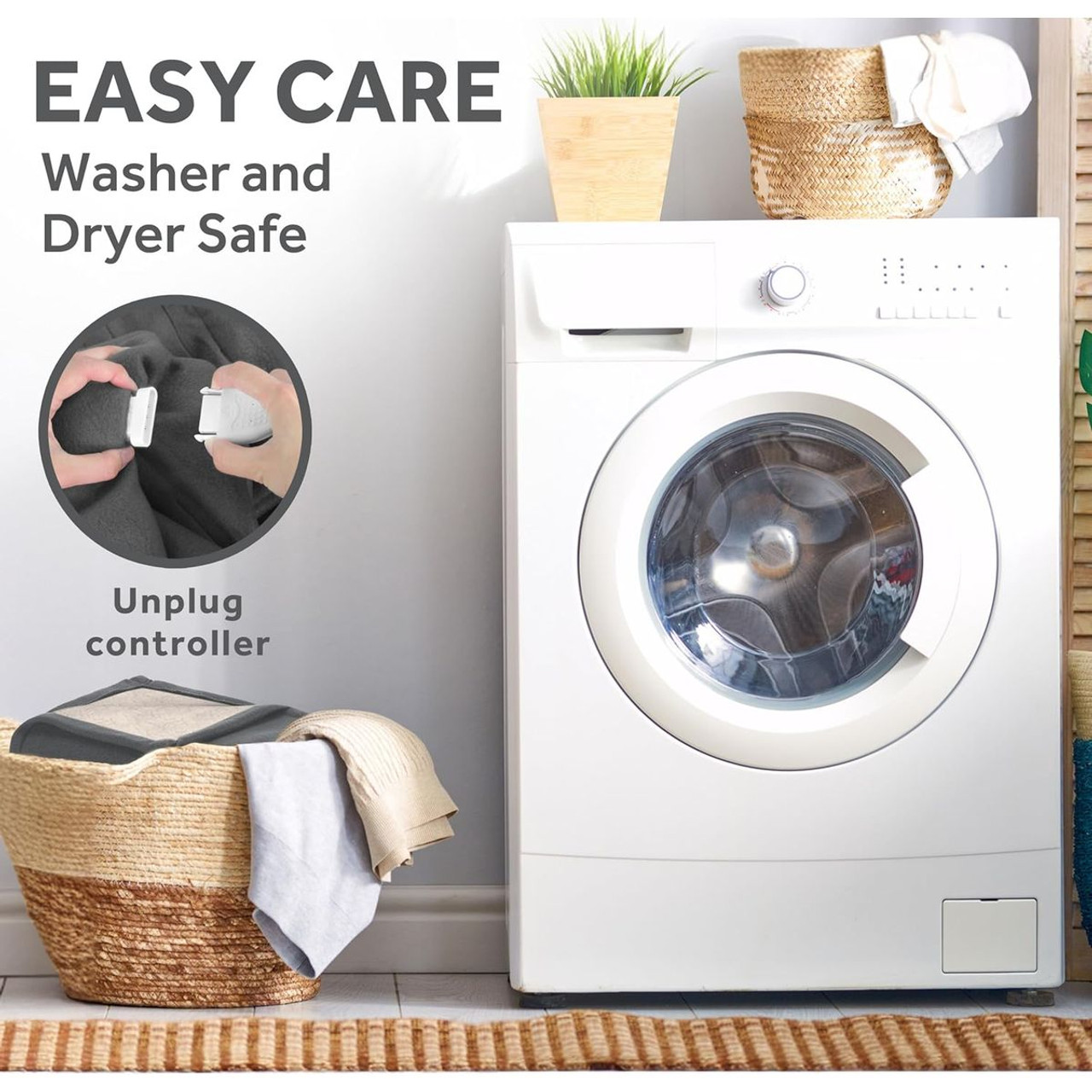 Sunbeam Royal Microplush Reversible Sherpa Electric Blanket - Queen product image