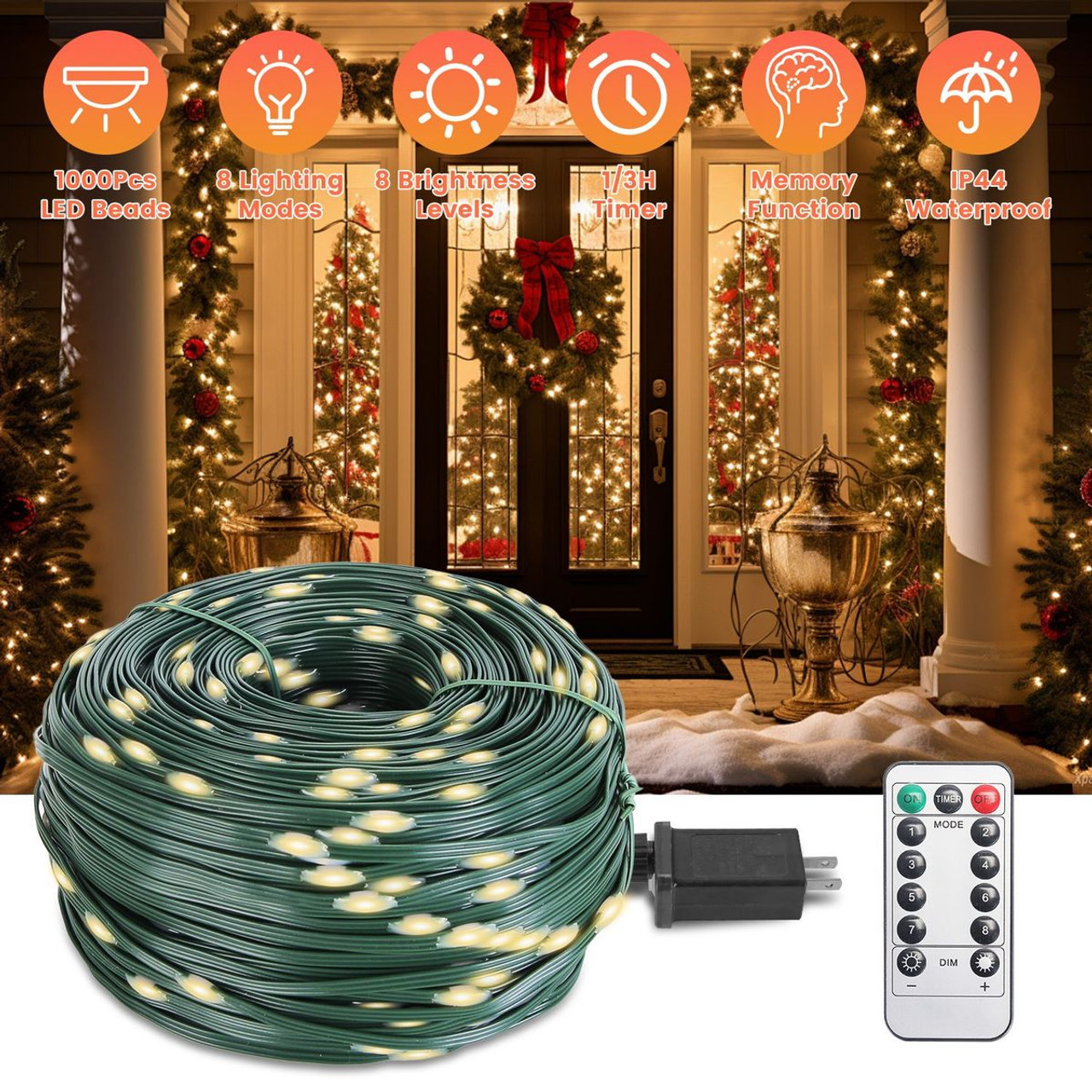 1000 LED String Lights product image