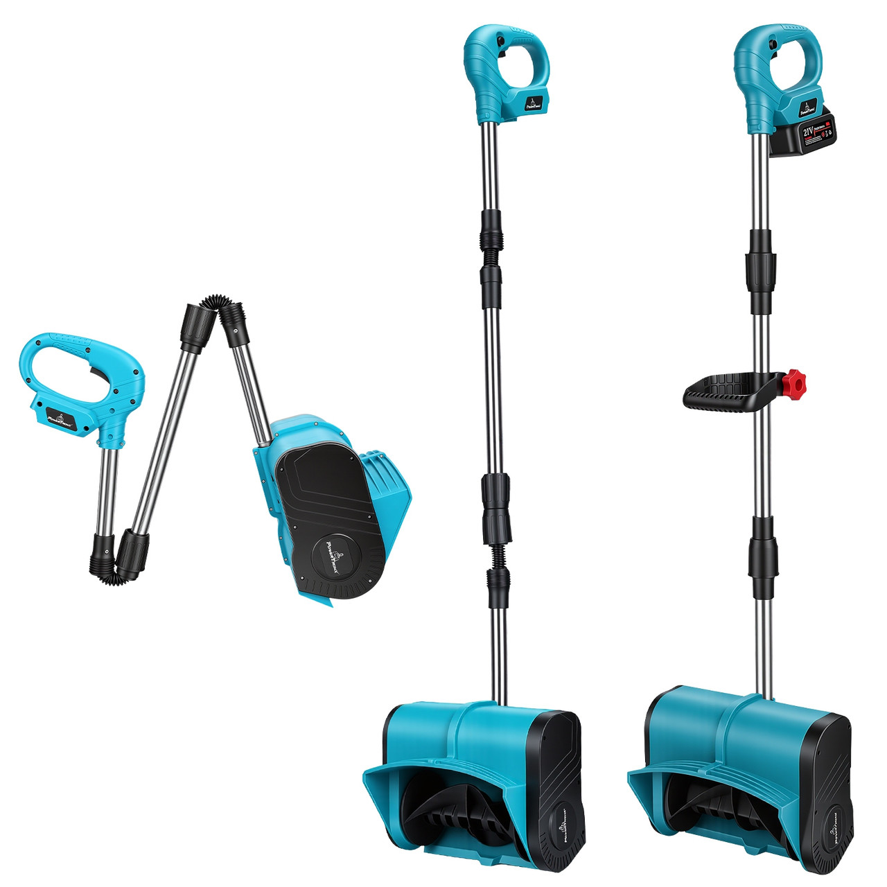800W 21V Cordless Snow Shovel product image