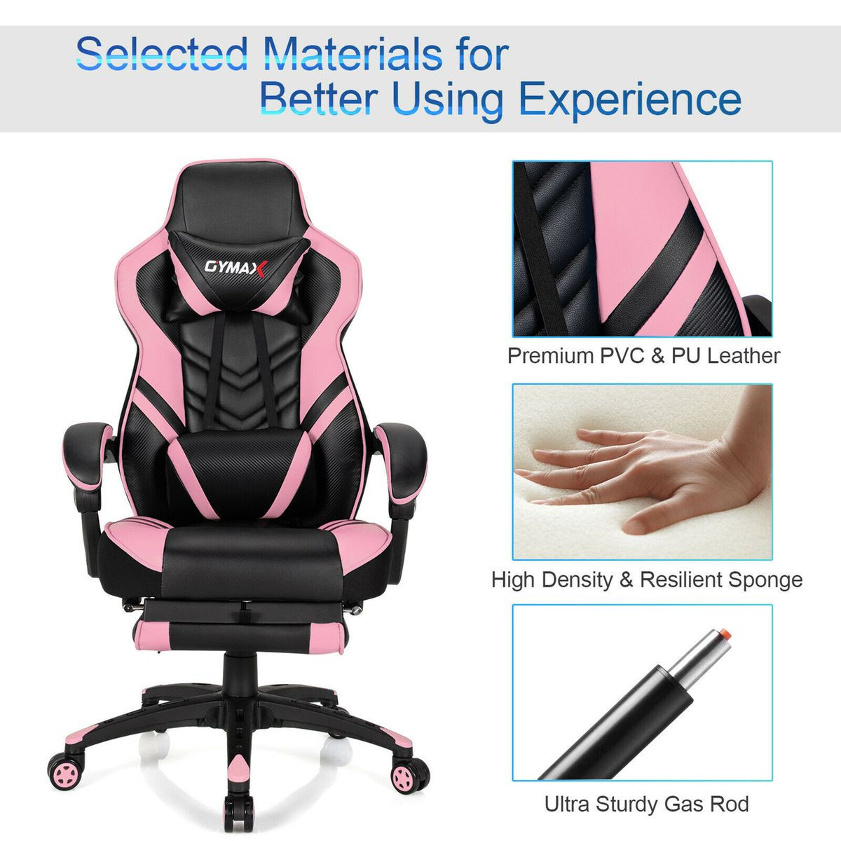 Ergonomic High-Back Gaming Chair product image