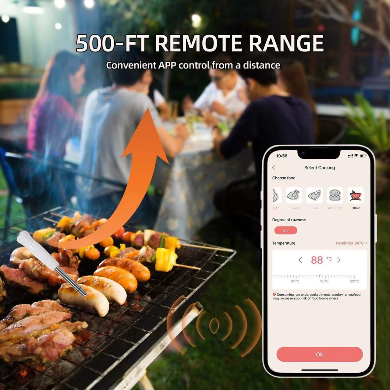 Wireless Meat Thermometer product image