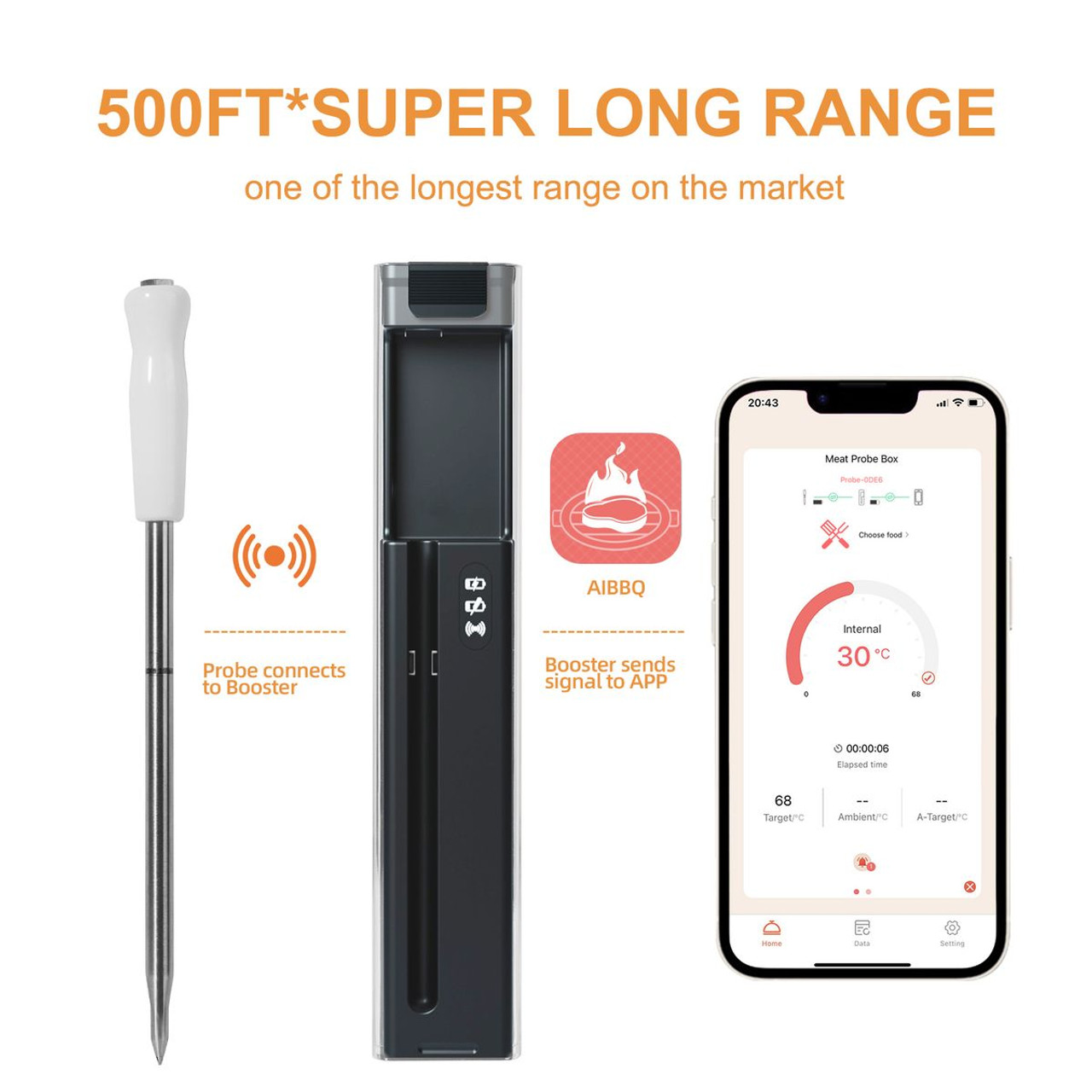 Wireless Meat Thermometer product image