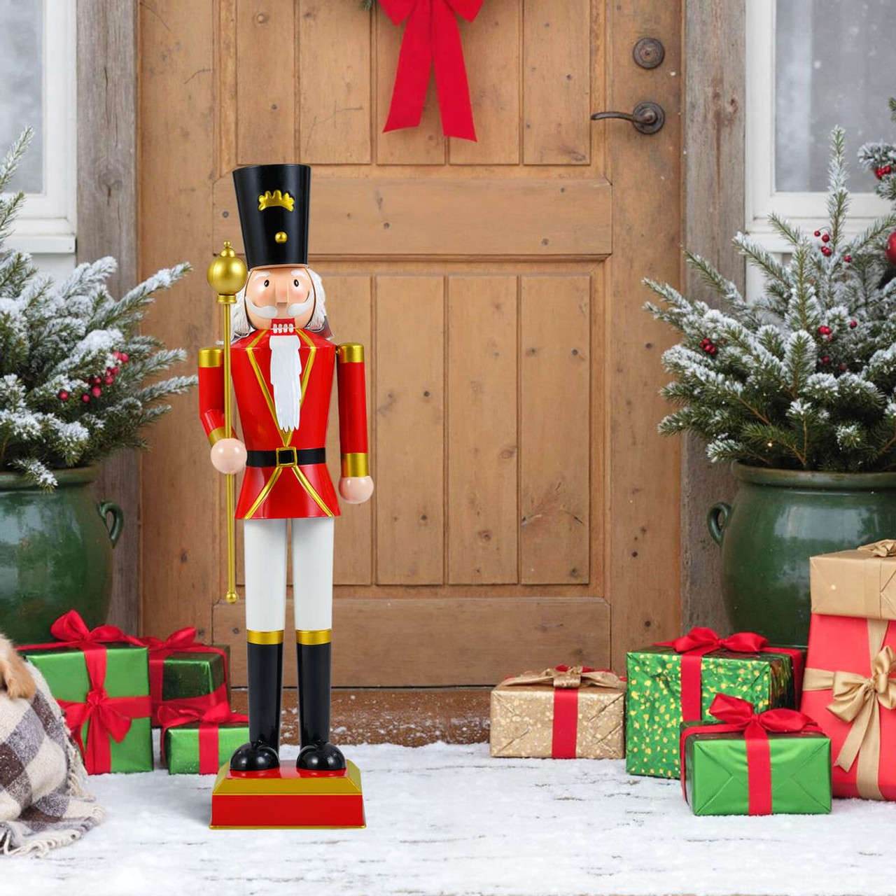 32.5” Christmas Nutcracker with Scepter product image