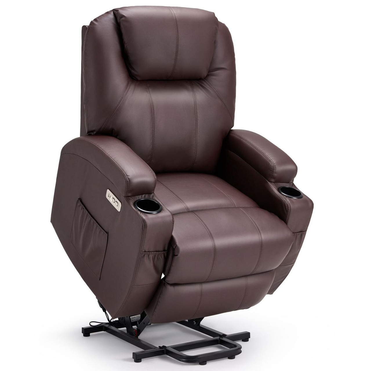 Electric Lift Chair Sofa with Side Pockets (USB and Type-C Ports) product image