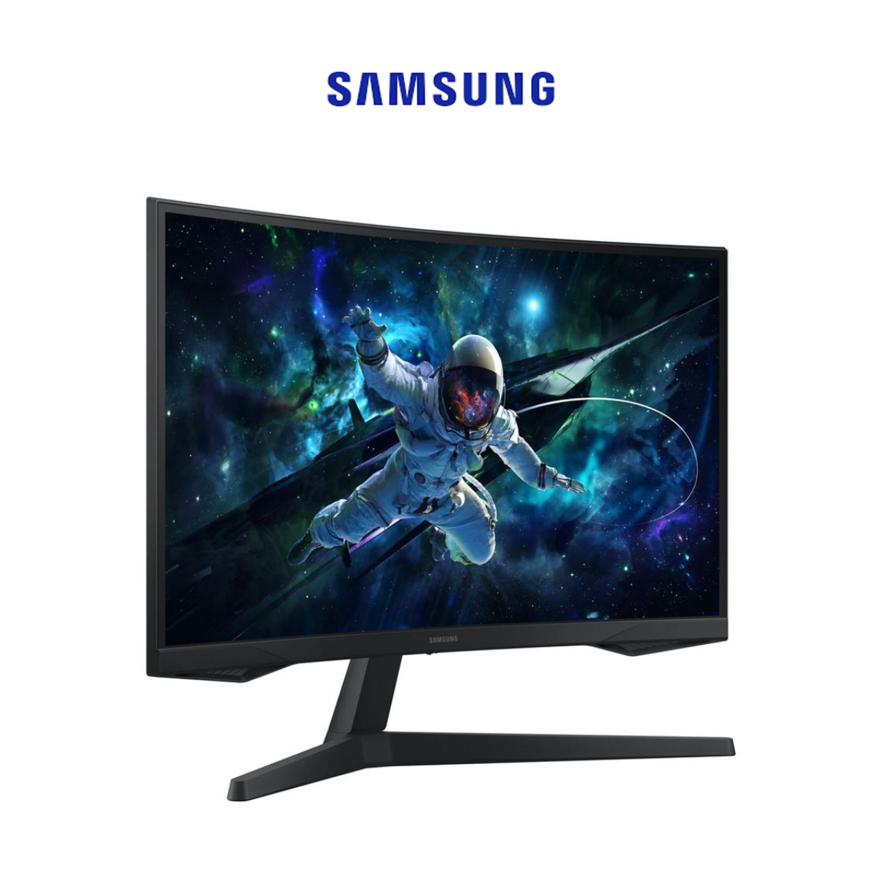 27" Samsung Odyssey G55C QHD 165Hz Curved Gaming Monitor product image