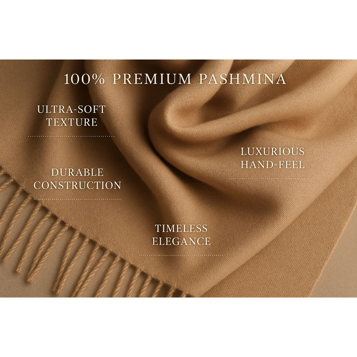 Women's Pashmina Wool Blend Scarf product image