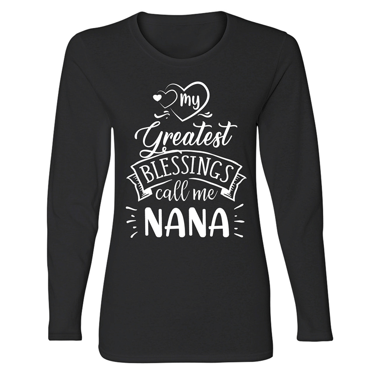 Greatest Blessings Mother's Day Long Sleeve Shirt product image