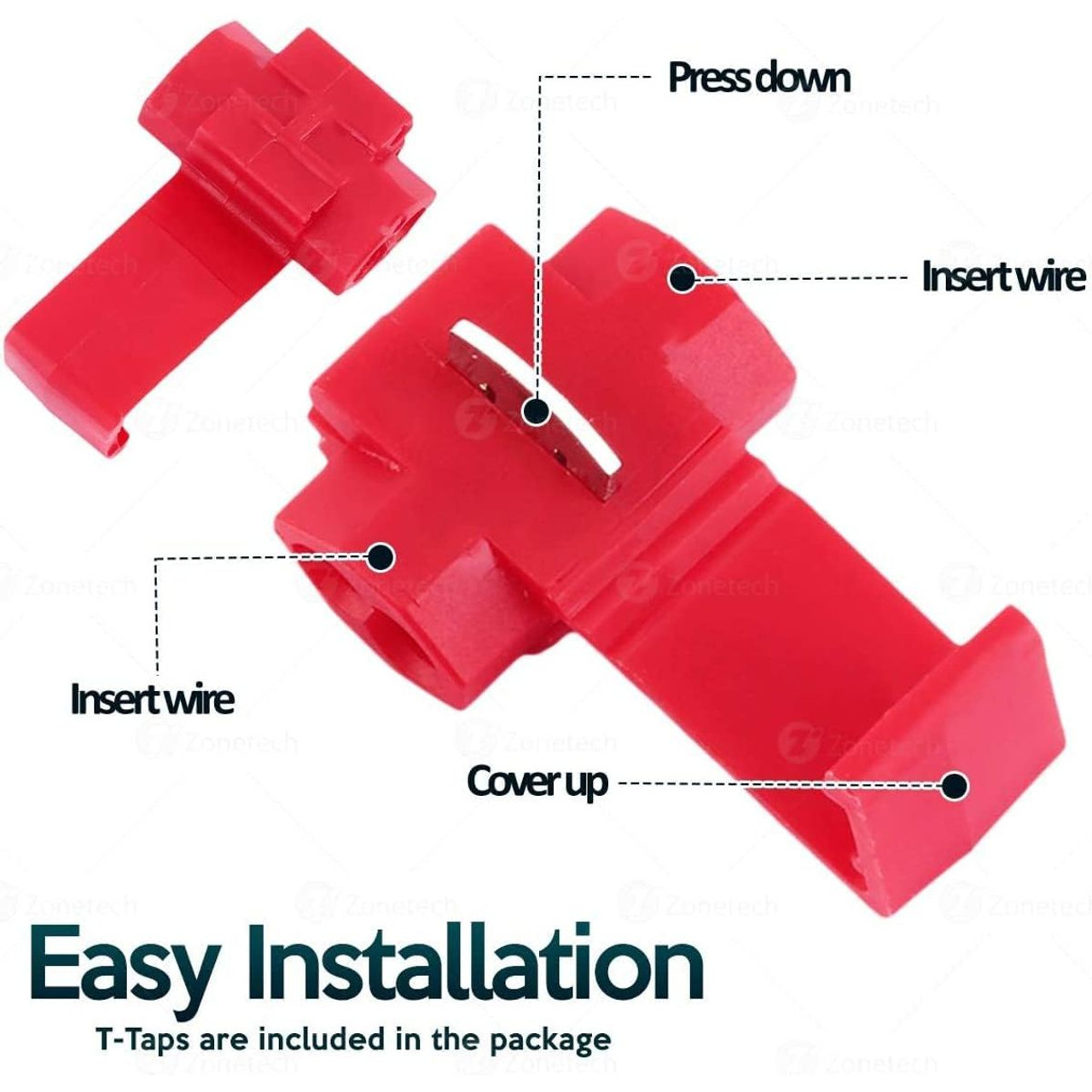 4-Pieces Premium Quality LED Load Resistors for LED Turn Signal Lights product image