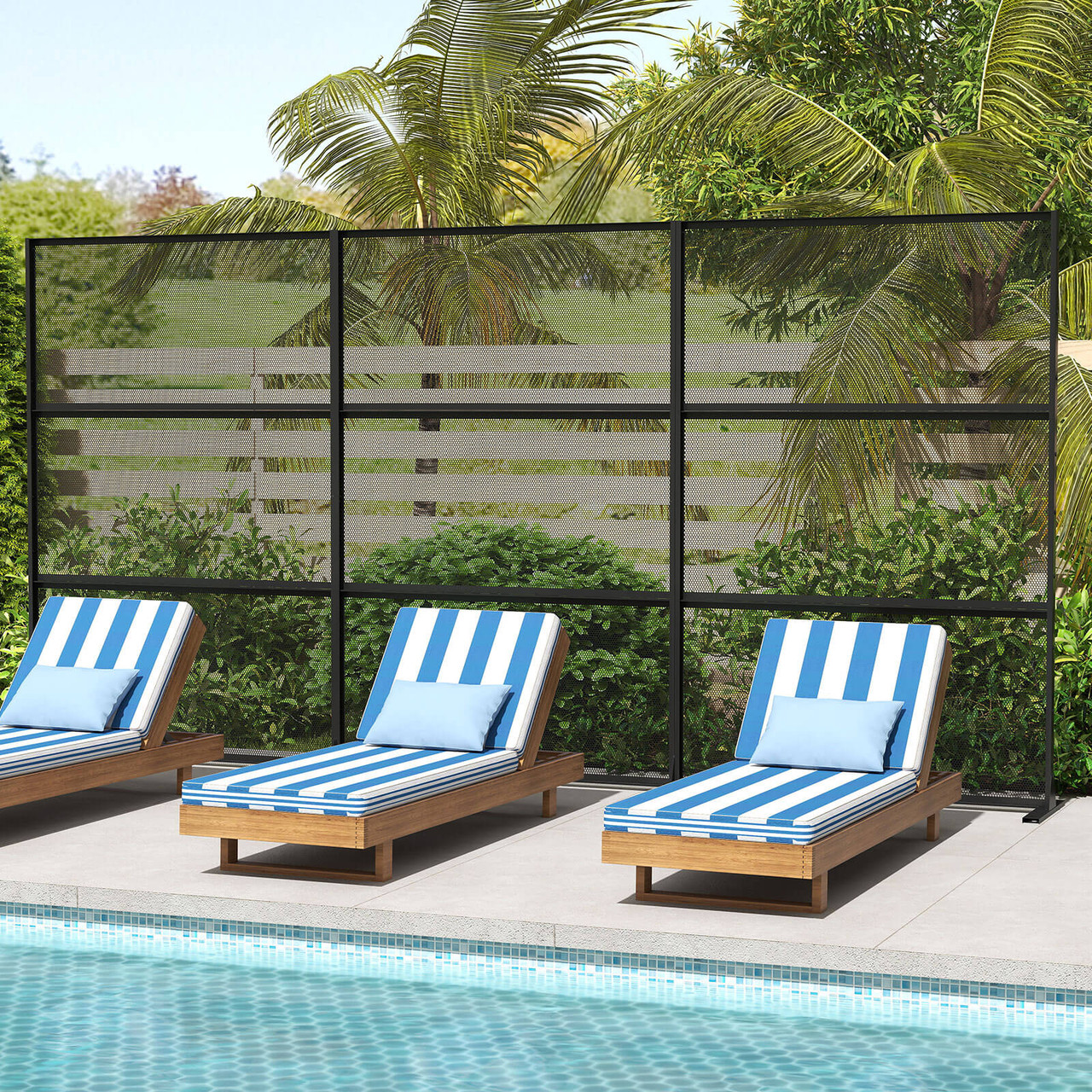 Metal Privacy Screen (1 or 2 Pack) product image