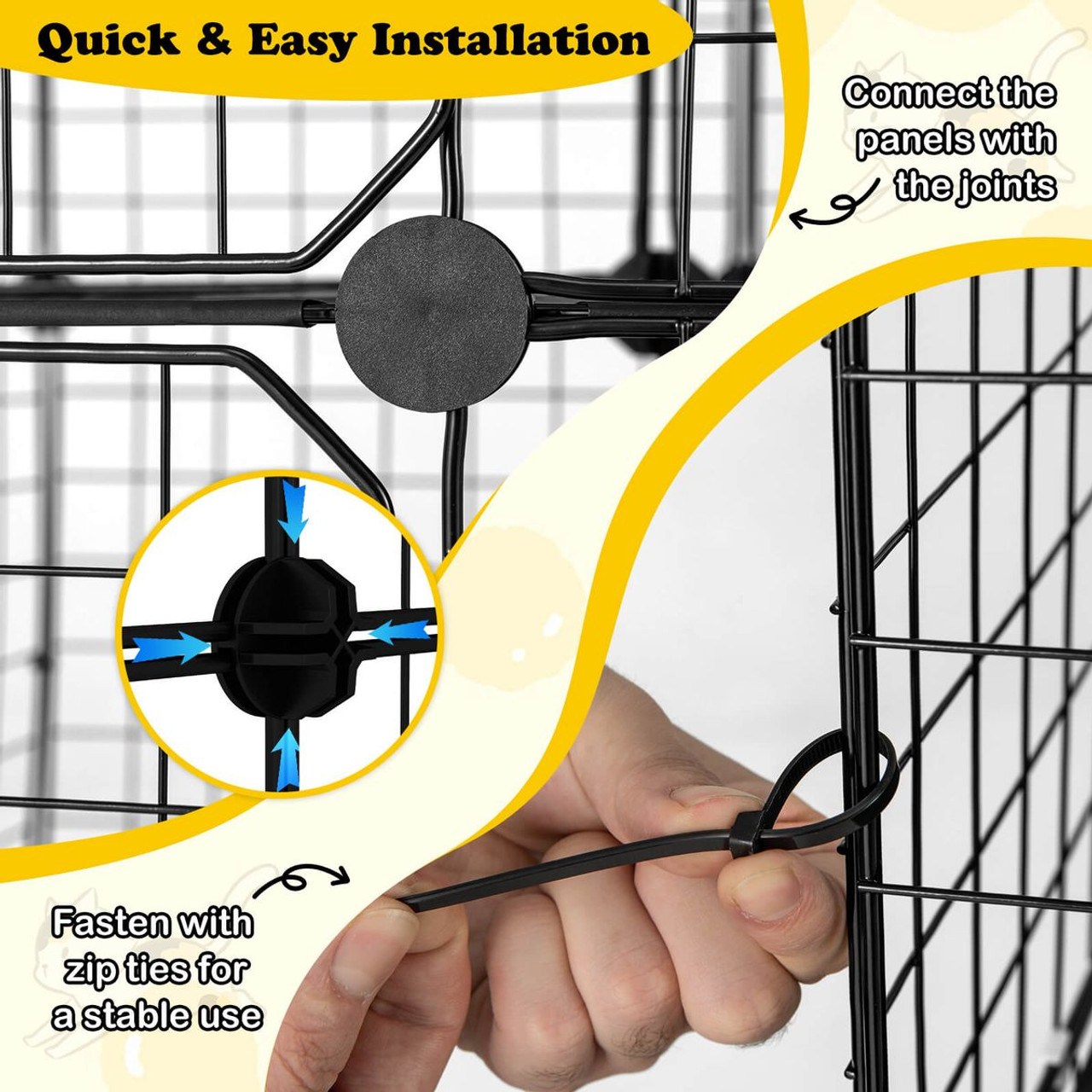 Cube Cat Cage (3 or 4 Tier) product image