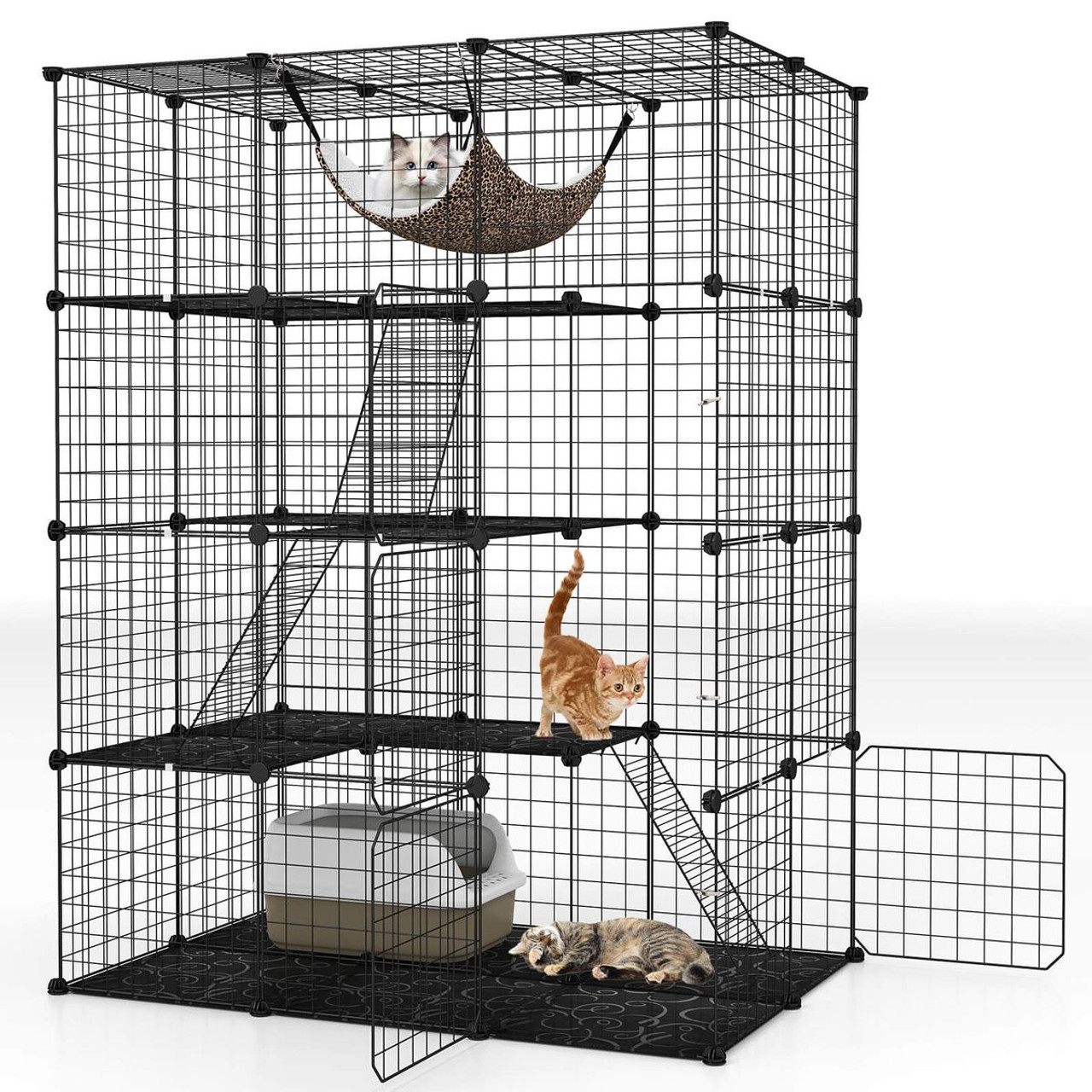 Cube Cat Cage (3 or 4 Tier) product image