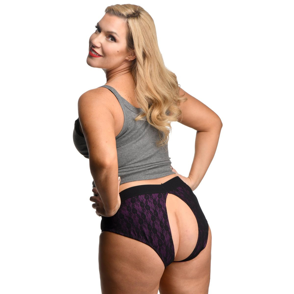 Strap-U Lace Envy Crotchless Panty Harness product image