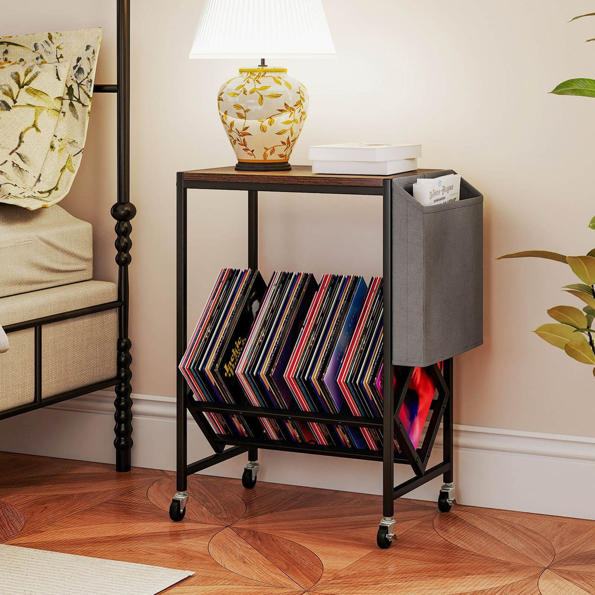 Record Player Stand with Storage product image