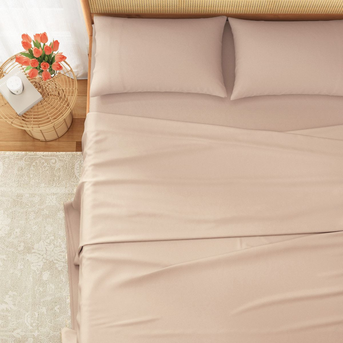 Patina Vie Maison Pre-Washed Microfiber Carlotta Collection Sheet Set product image