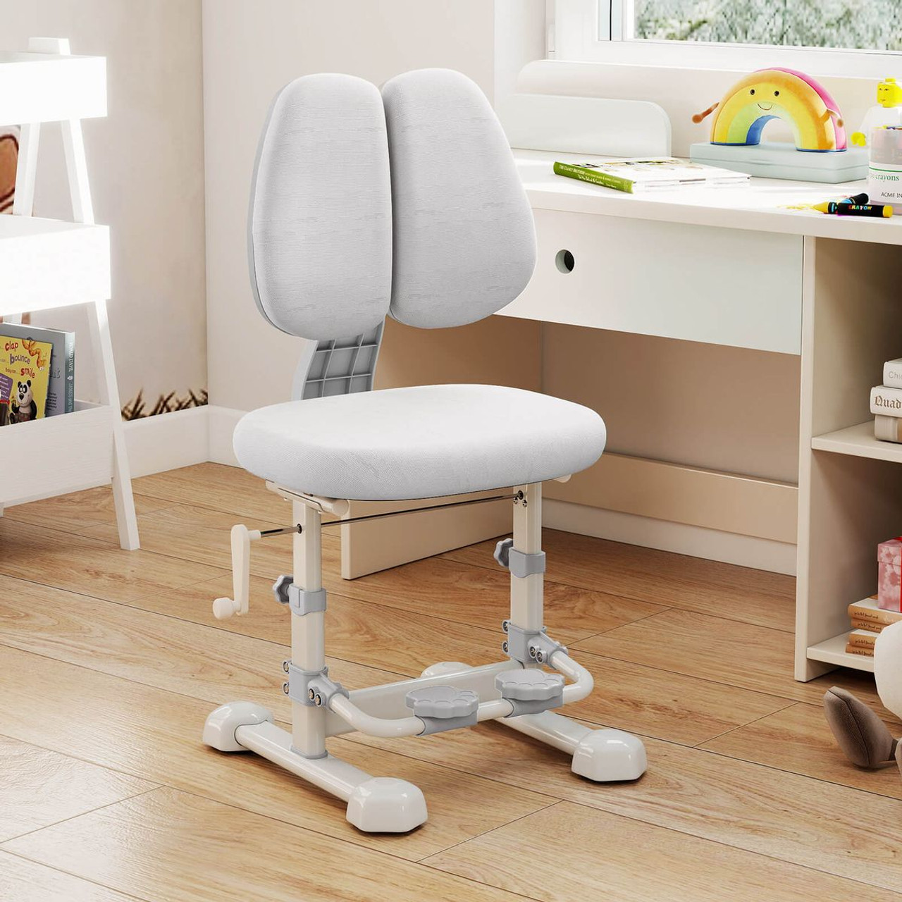 Kids' Study Chair with Adjustable Double Backrest product image