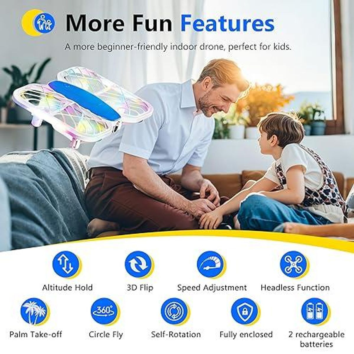 Kids' Small Helicopter Indoor RC Drone product image