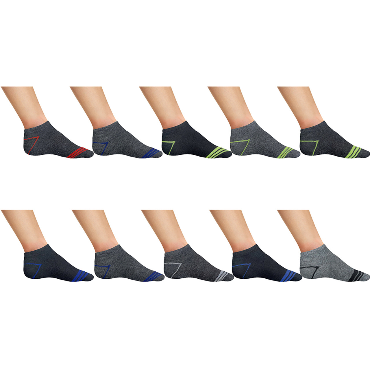 Men's Active Low-Cut Ankle Socks (20- or 50-Pairs) product image