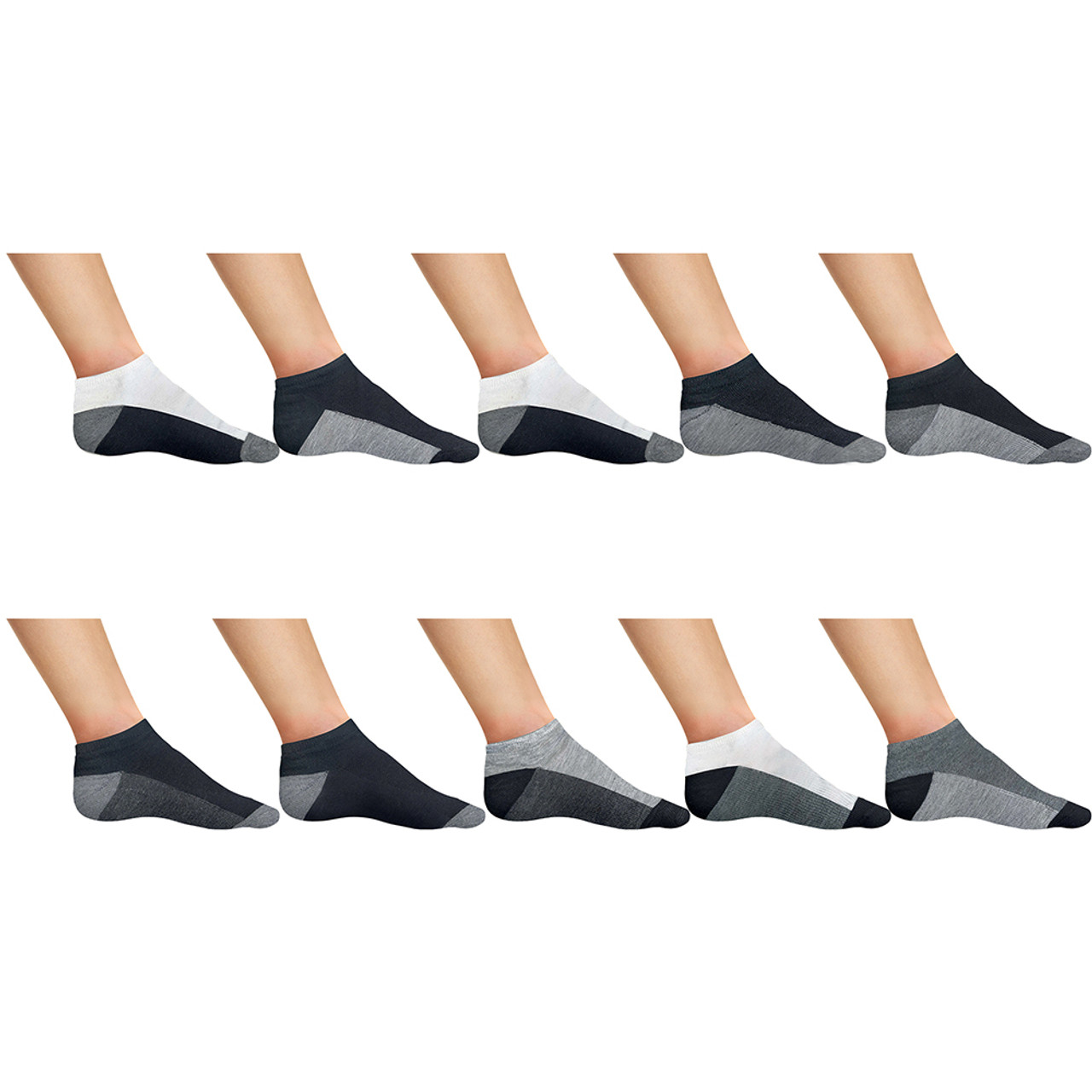 Men's Active Low-Cut Ankle Socks (20- or 50-Pairs) product image