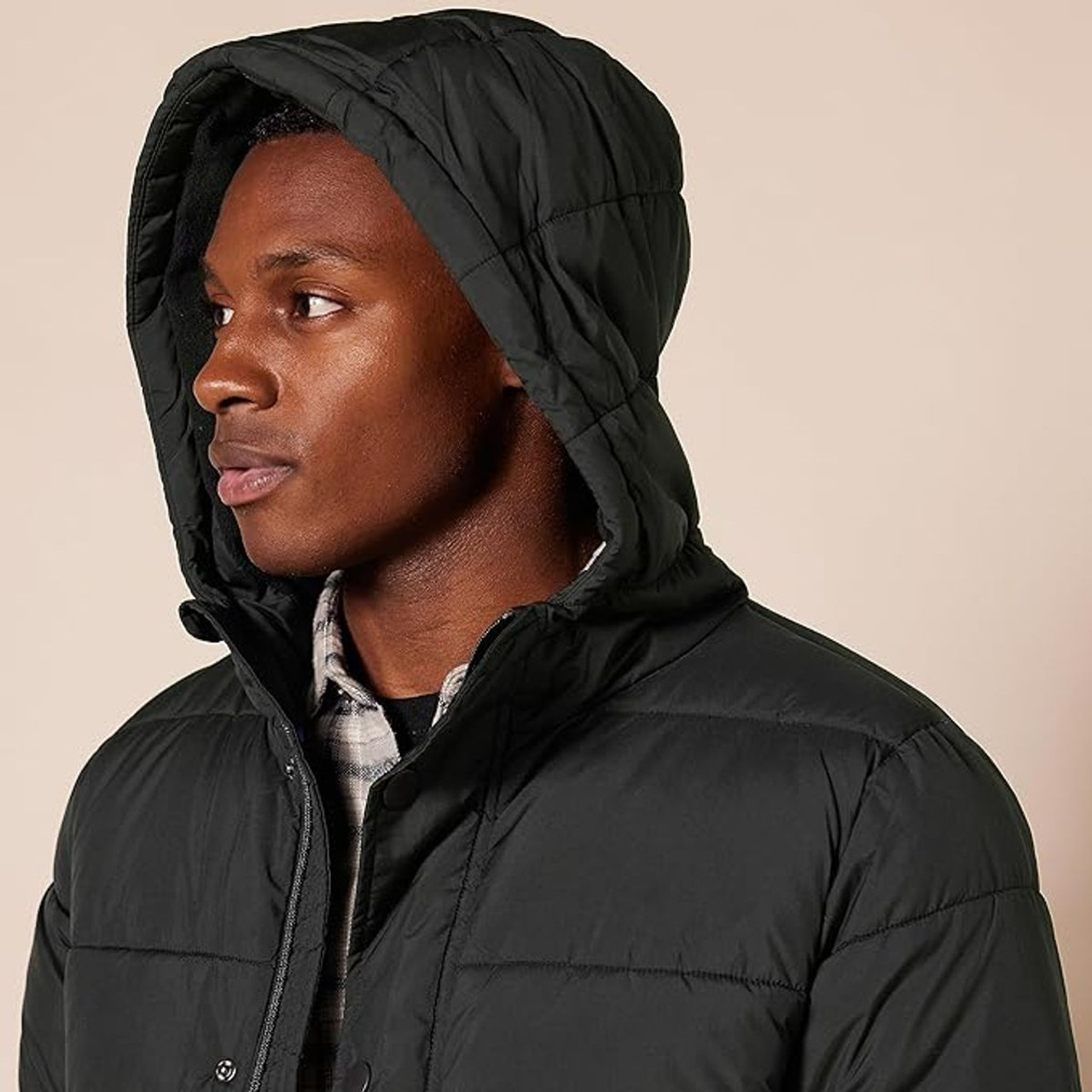 Amazon Essentials Men's Heavyweight Hooded Puffer Coat product image