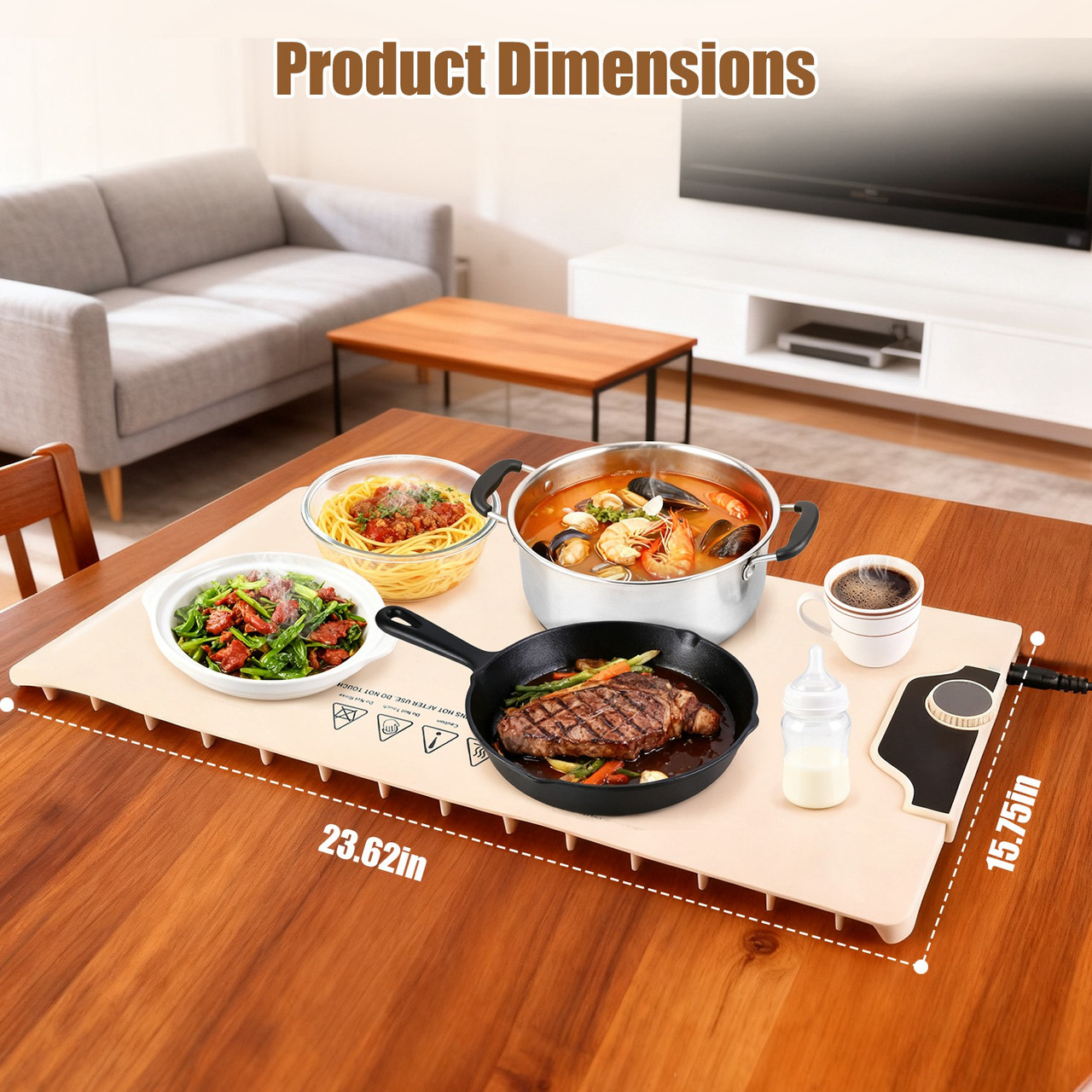 Roll-Up Food Warming Mat product image