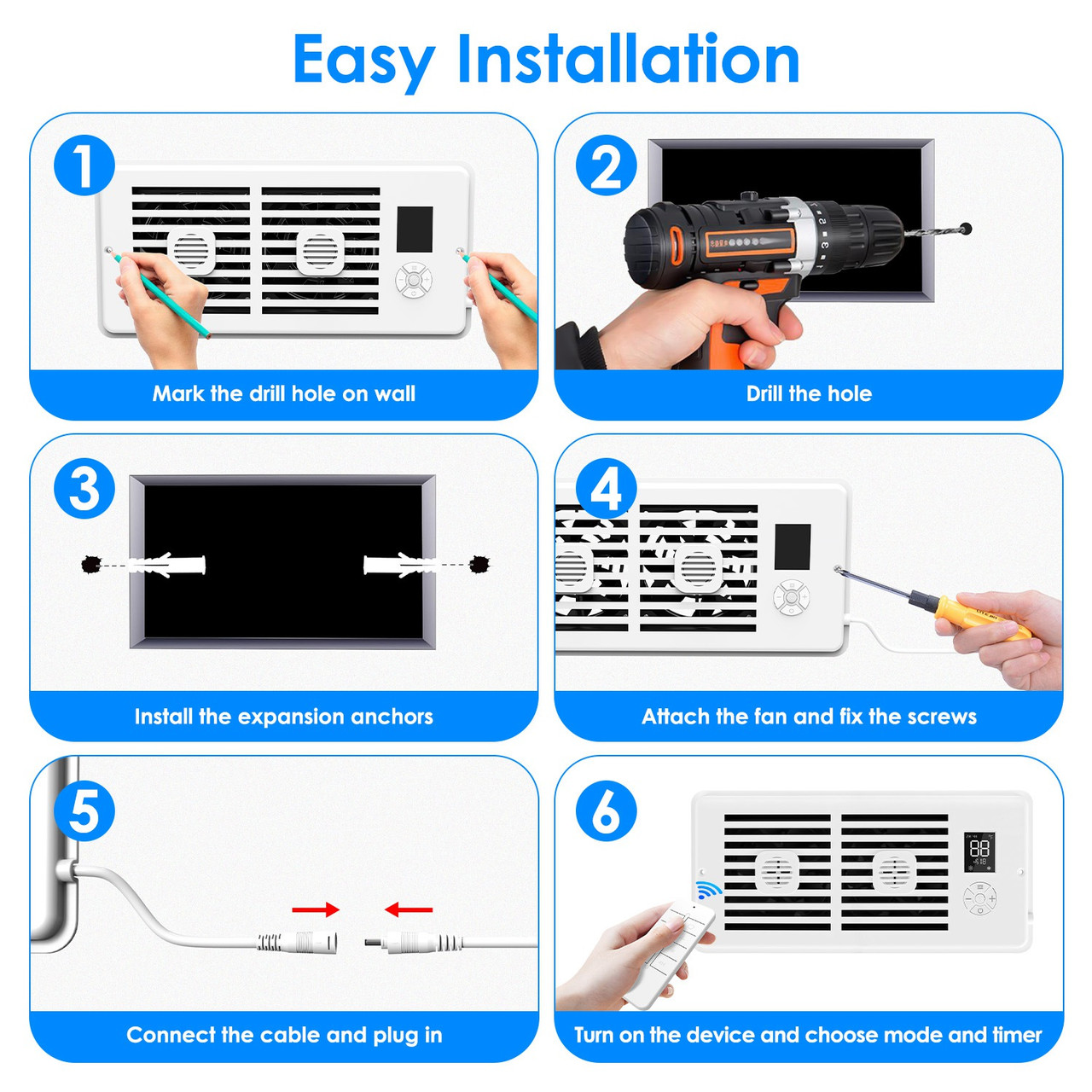 HVAC Vent Booster Fan product image