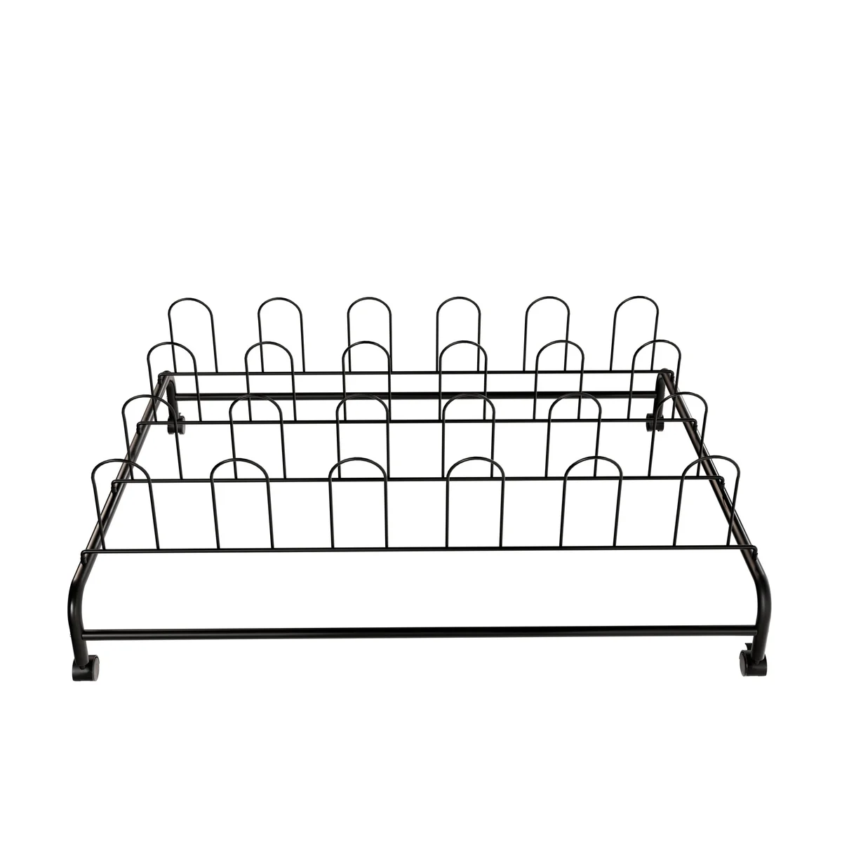 Rolling Under-Bed Shoe Rack Storage (2-Pack) product image