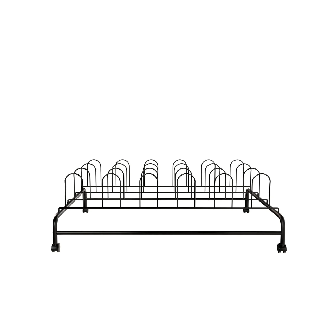 Rolling Under-Bed Shoe Rack Storage (2-Pack) product image