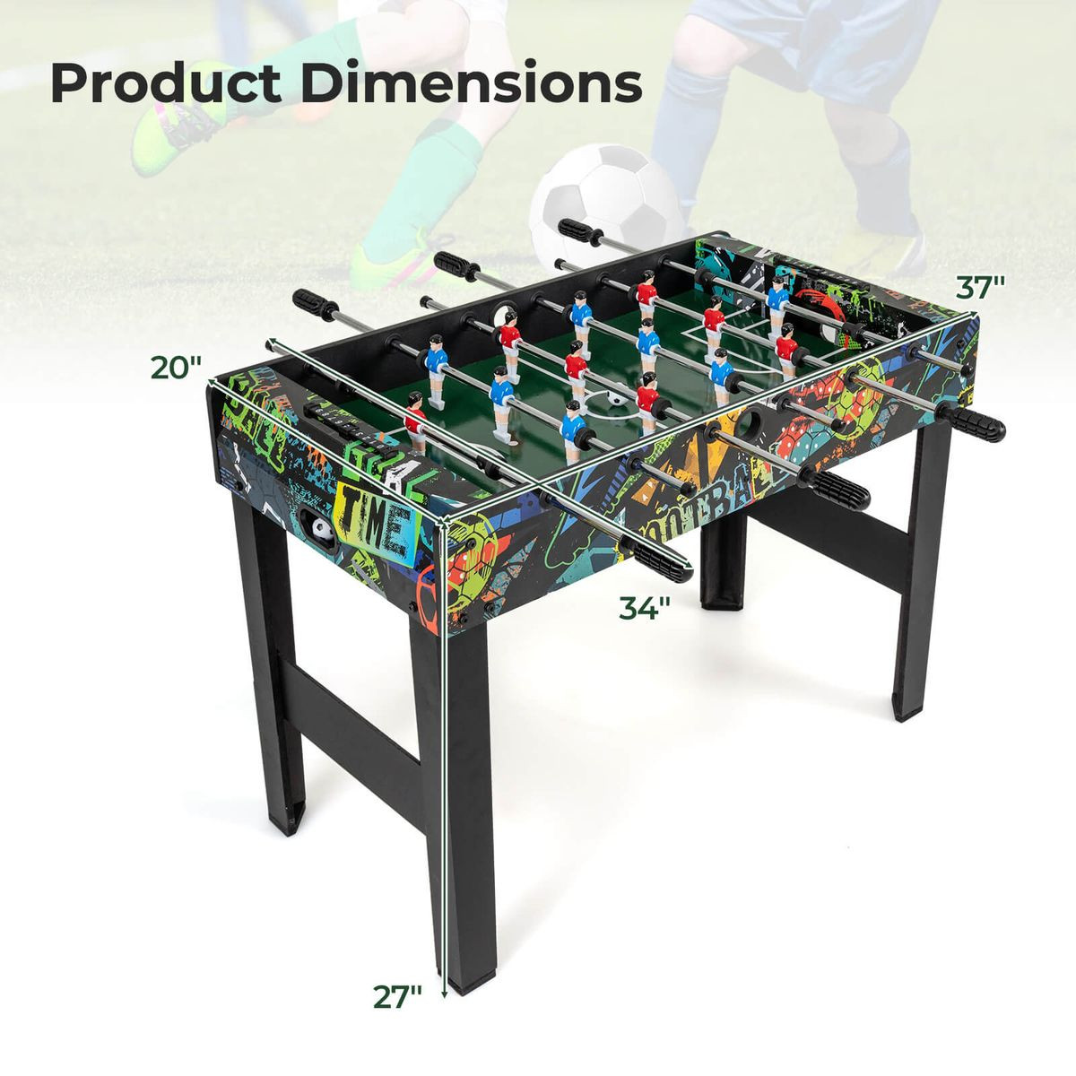 37" Mini Foosball Table product image