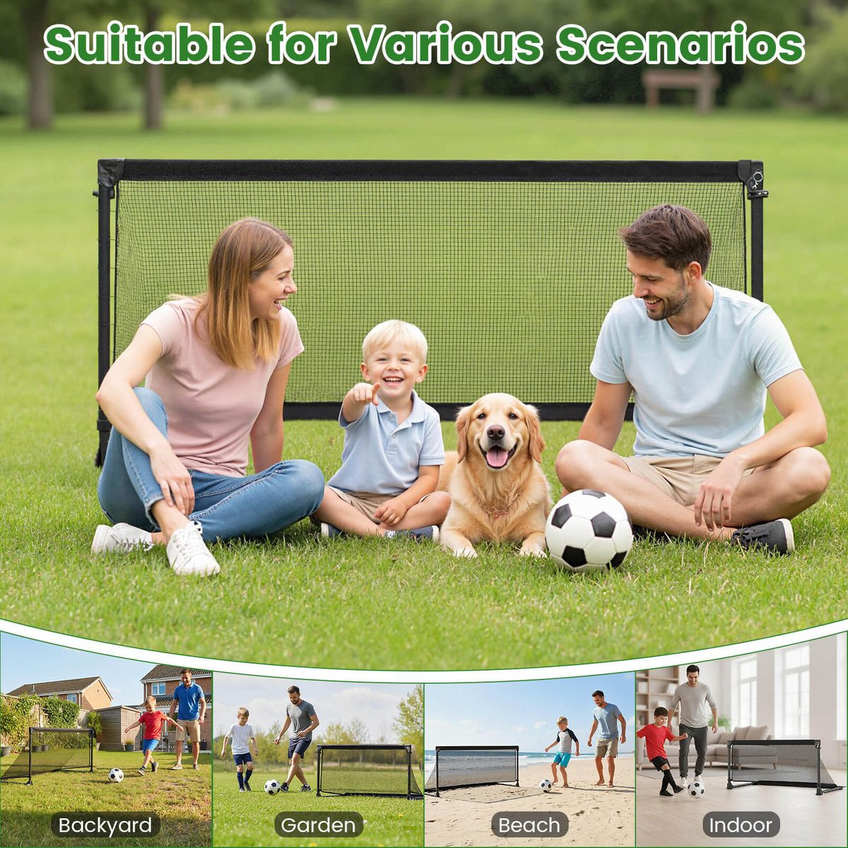 Kids' Portable Pop Up Soccer Net product image