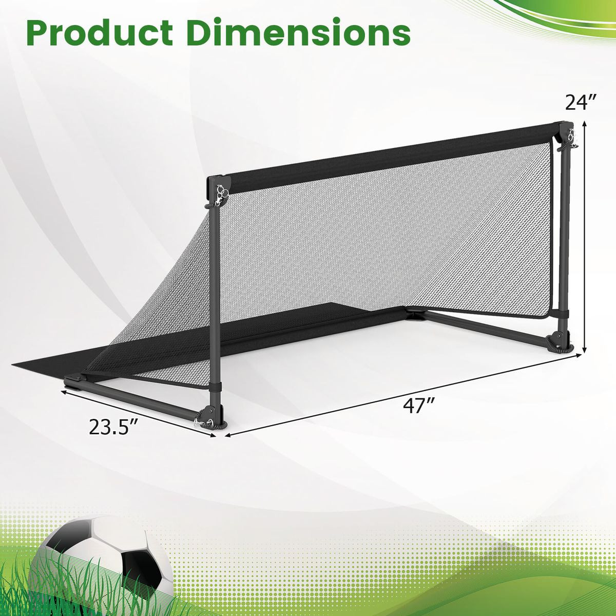 Kids' Portable Pop Up Soccer Net product image