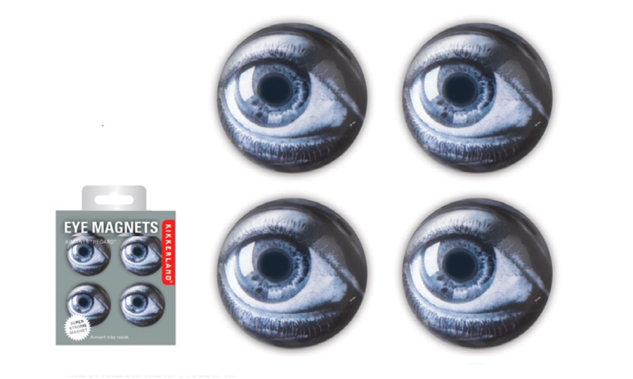 Kikkerland® Realistic Glass Human Eye Fridge Magnets (Set of 8) product image