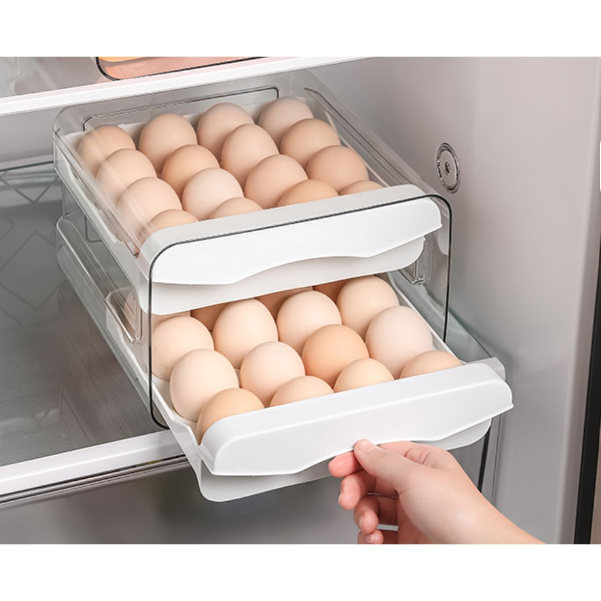 Dual-Layer Egg Storage Tray product image