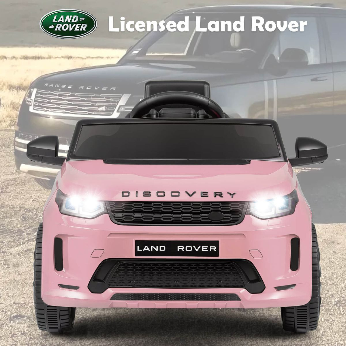Licensed Land Rover Kids' Ride-on Car with Remote Control  product image