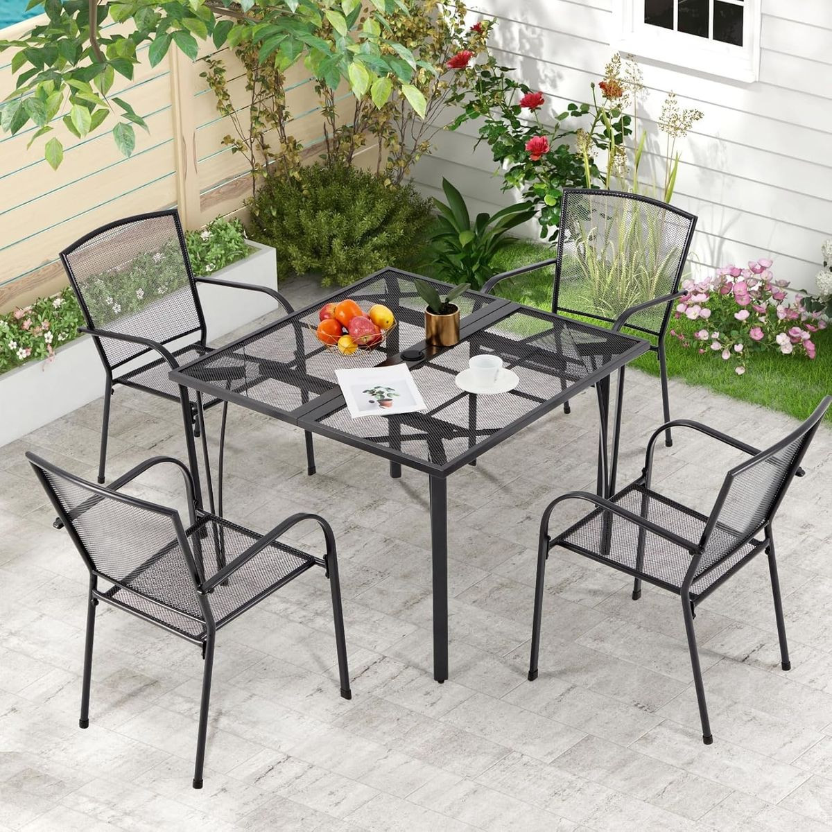 Outdoor Patio Dining Table and Chairs Set for 4  product image