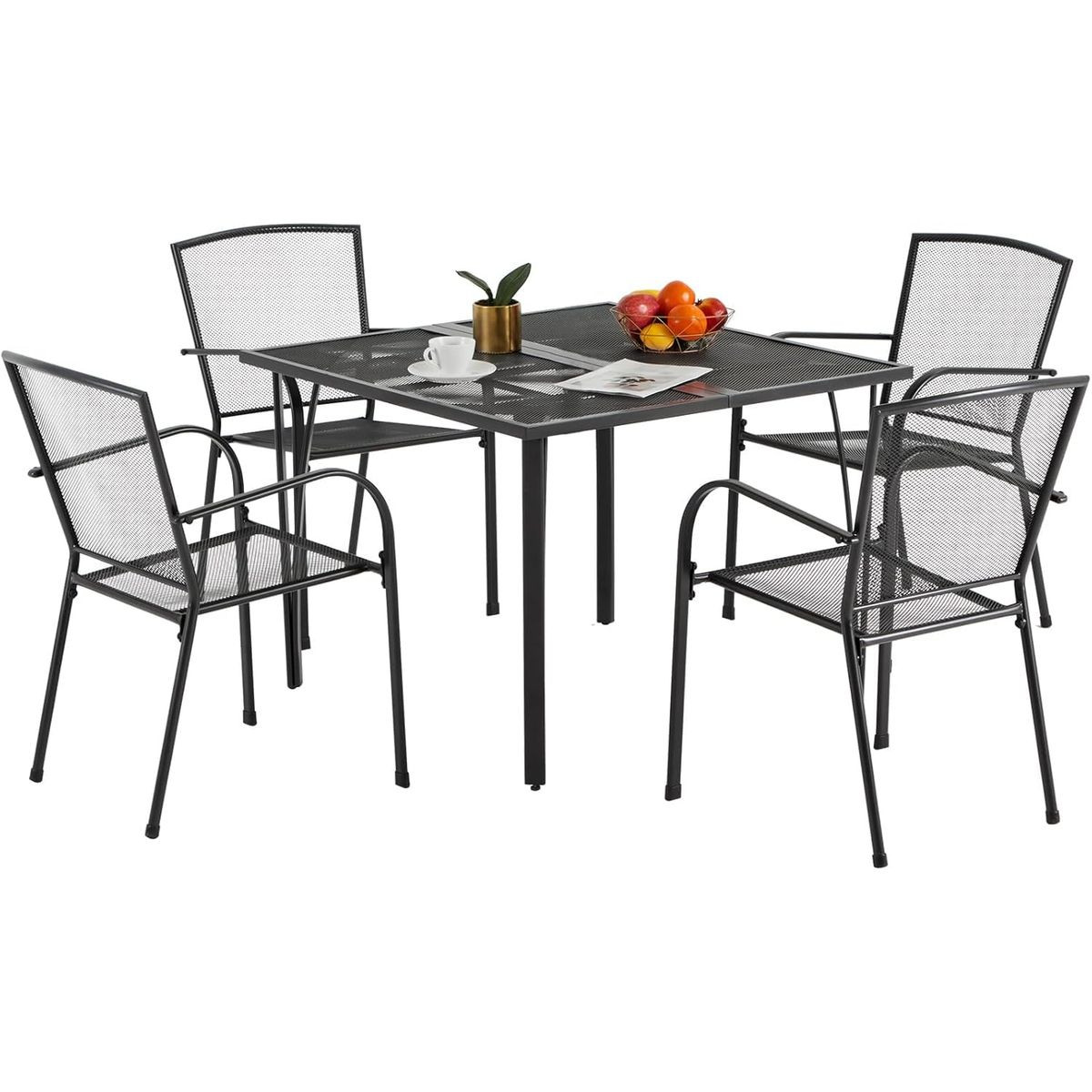 Outdoor Patio Dining Table and Chairs Set for 4  product image