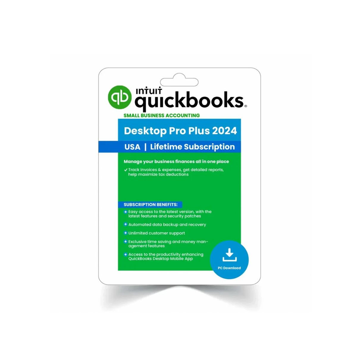 Intuit QuickBooks Desktop Pro Plus 2024 (1 User) Lifetime License product image