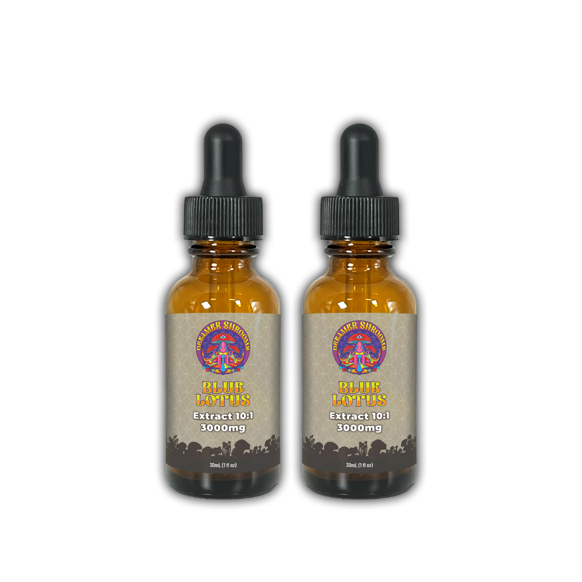 Dreamer Shrooms Blue Lotus Extract Tincture 3000mg 30ml (1- or 2-Pack) product image
