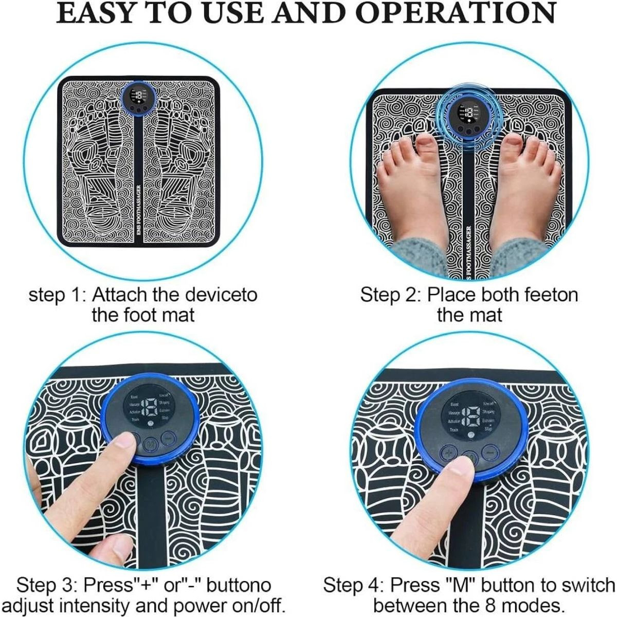 2-in-1 Back, Leg, and Foot Massage Mat  product image