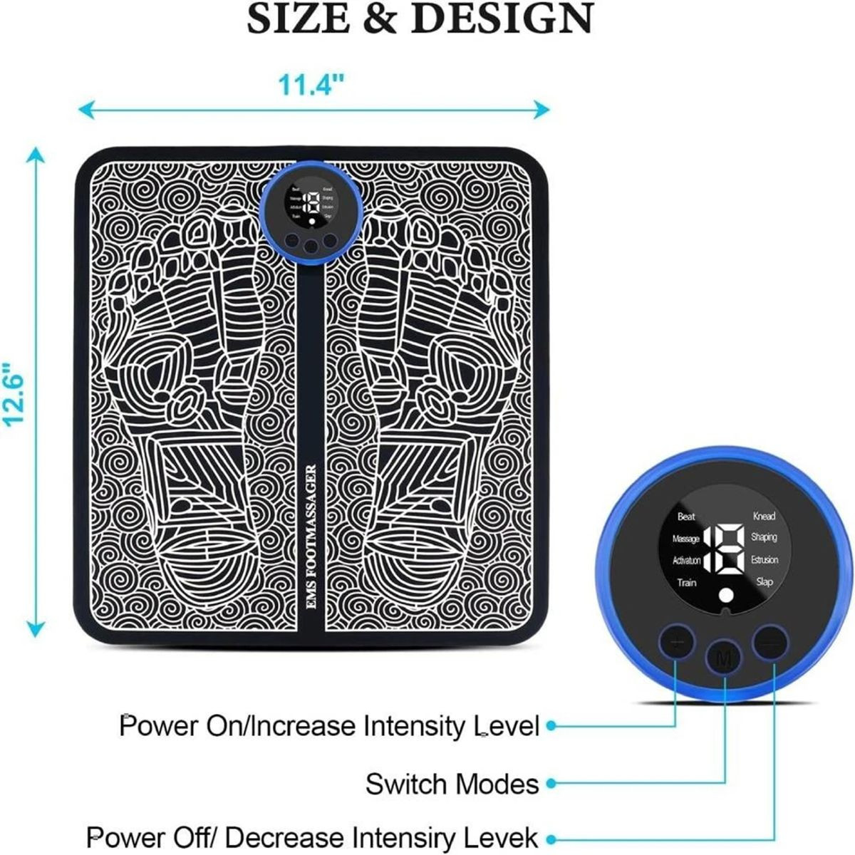 2-in-1 Back, Leg, and Foot Massage Mat  product image