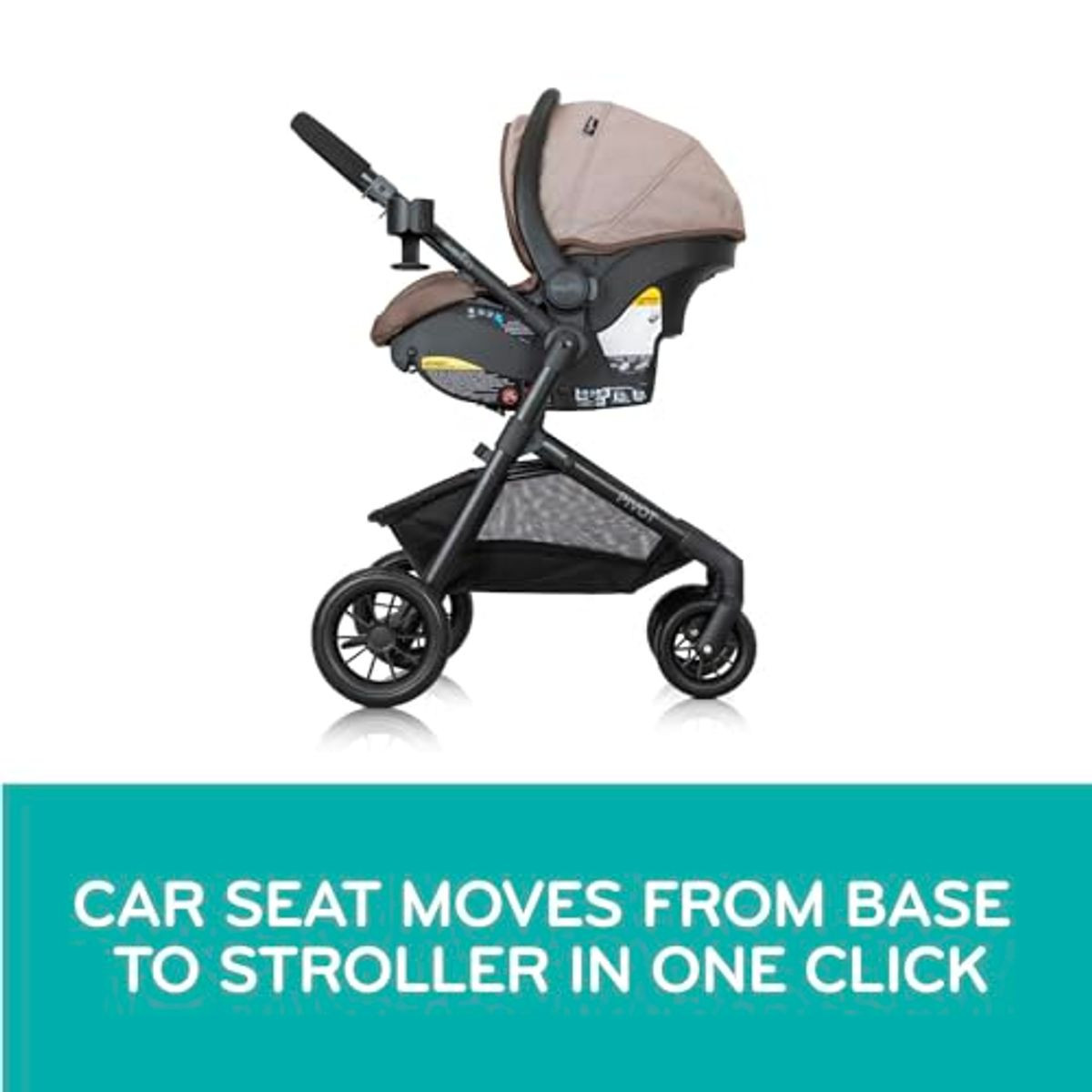Evenflo Pivot Modular Travel System with  Litemax Infant Car Seat product image