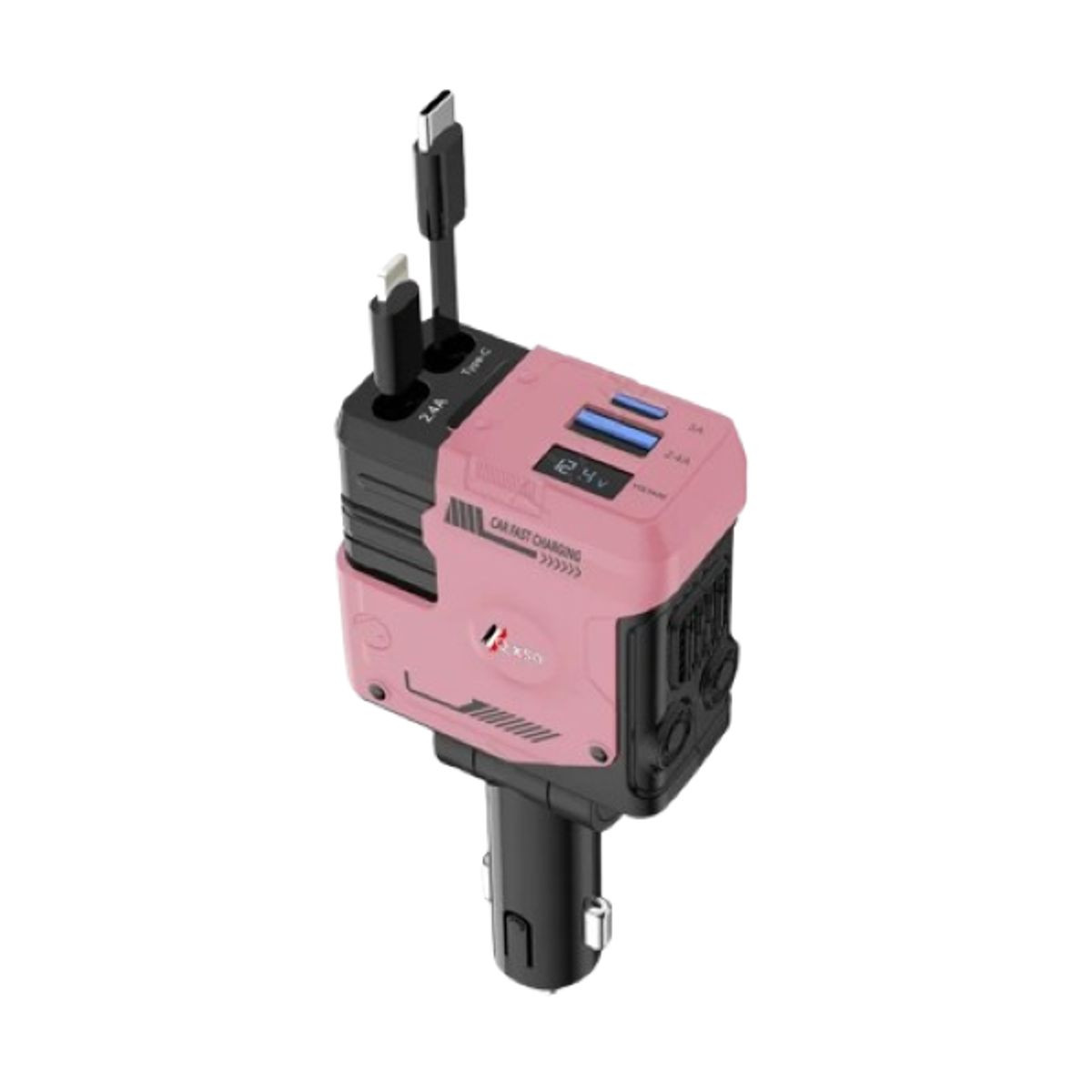 3-in-1 Retractable Super Fast Charging Cable (1- to 3-Pack) product image