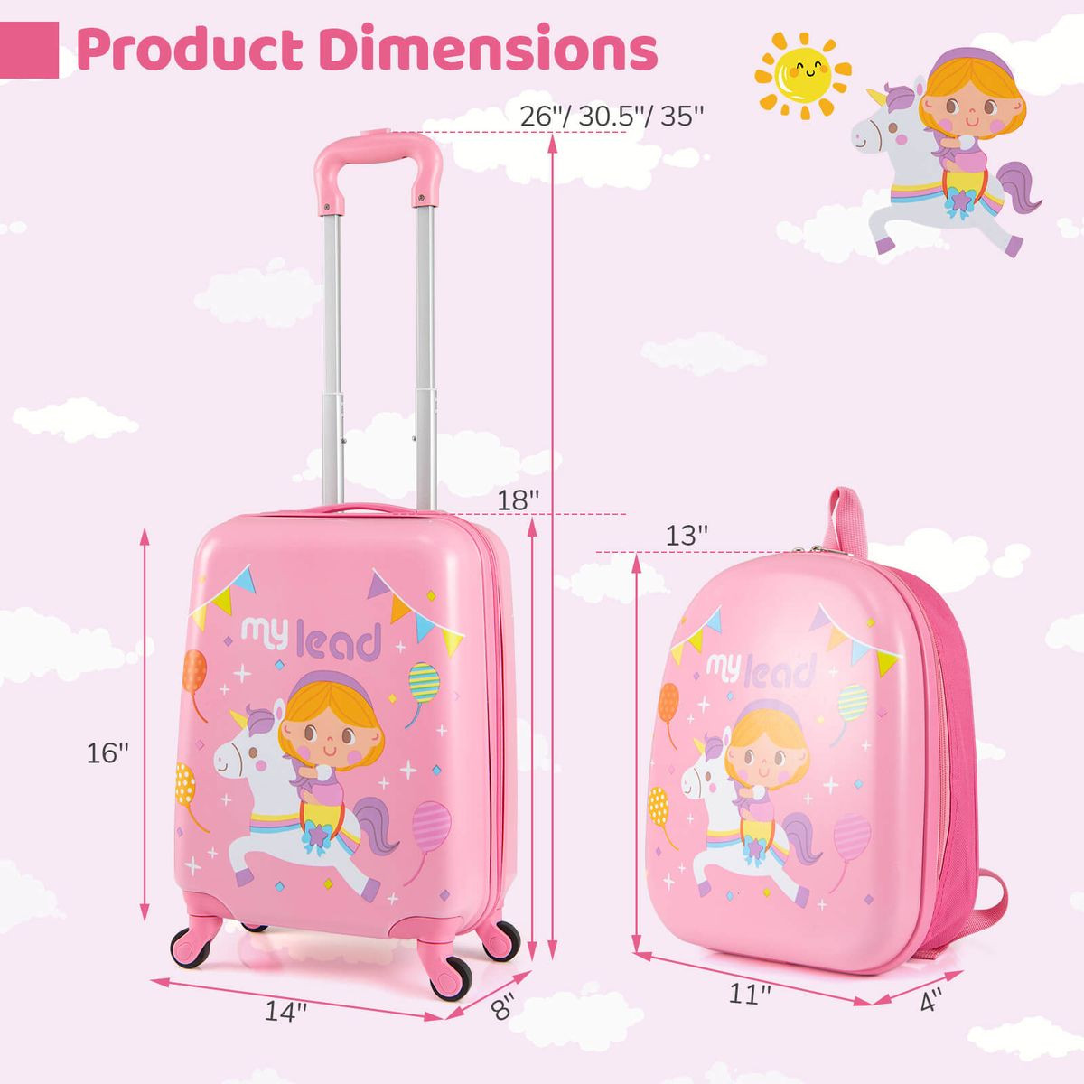 Kids' Luggage Set (2-Pieces)  product image