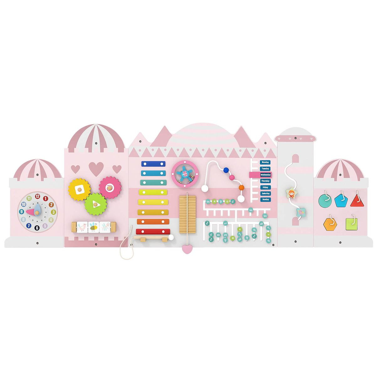 11-in-1 Montessori Wooden Sensory Board  product image