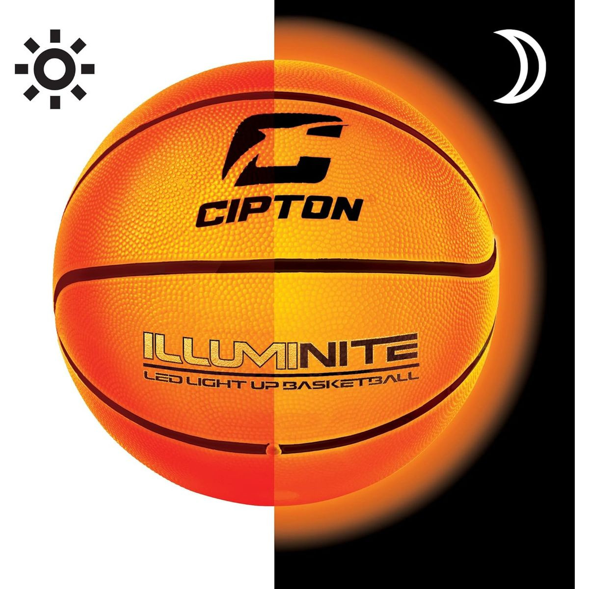 CIPTON LED Rubber Basketball (3 Sizes) product image