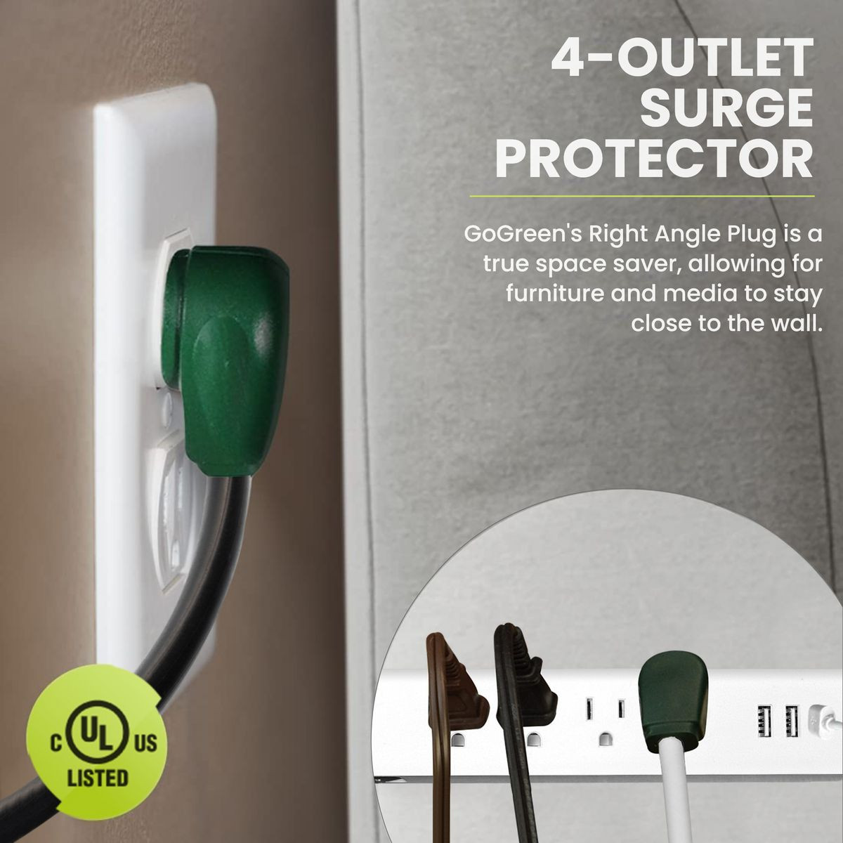 6-FT Cord Surge Protector product image