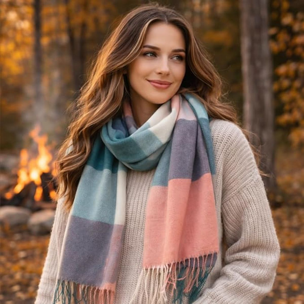 Market & Layne Cashmere Feel Winter Scarf  product image