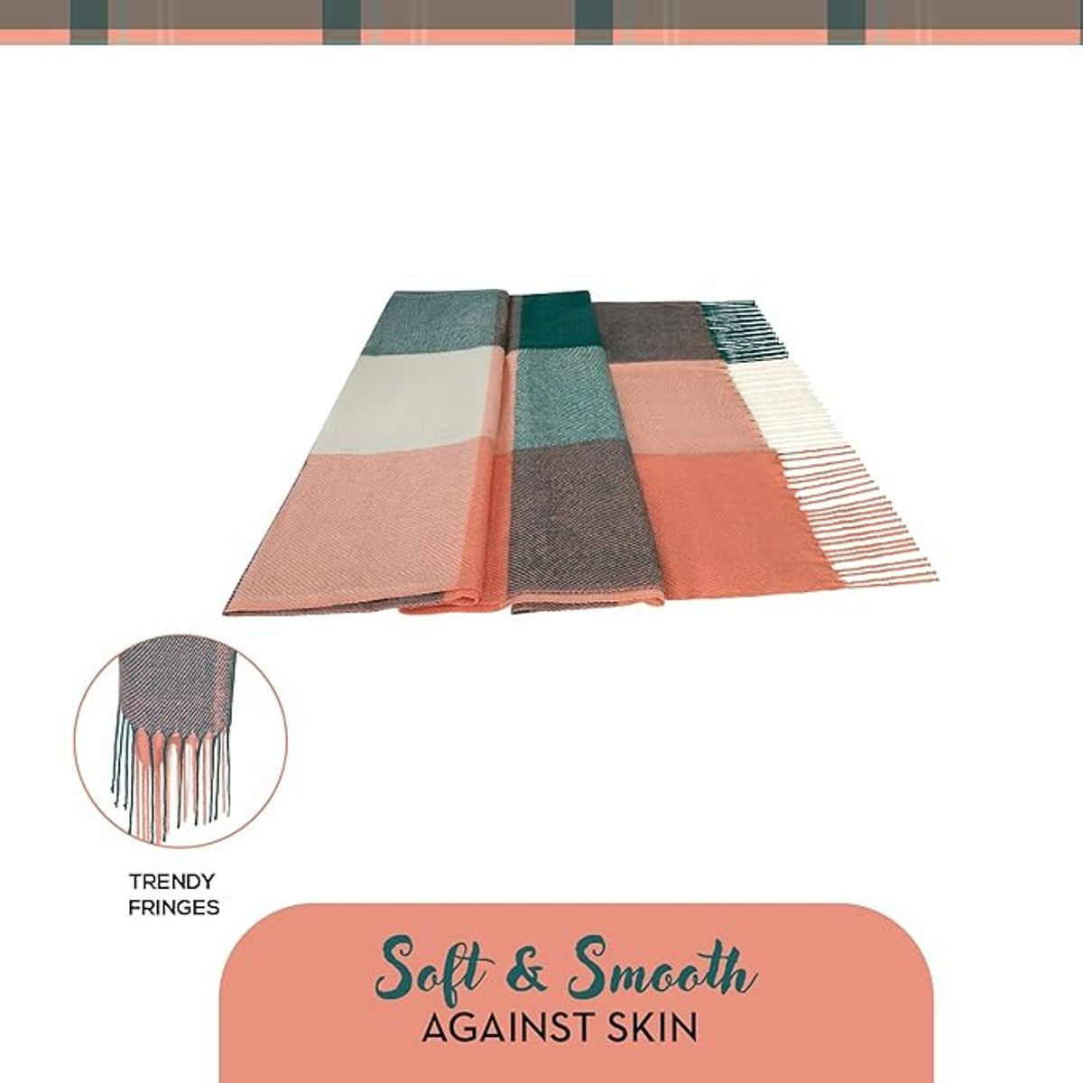 Market & Layne Cashmere Feel Winter Scarf  product image