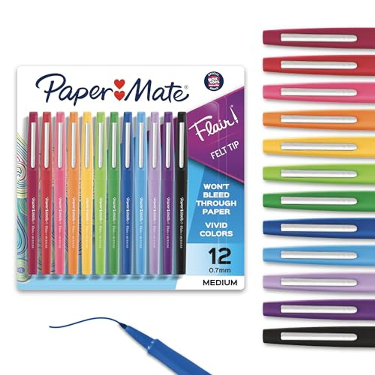Paper Mate Flair Felt Tip Pens (12-Pack) product image
