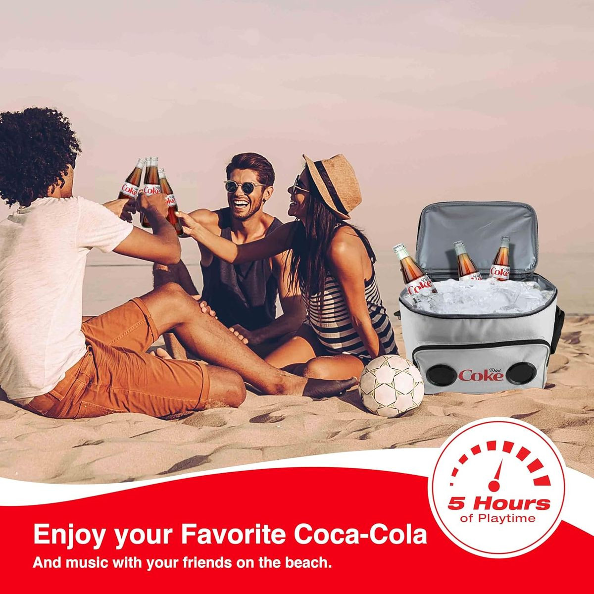 Gabba Goods Cooler Bag with Built-in Bluetooth Stereo Speakers product image